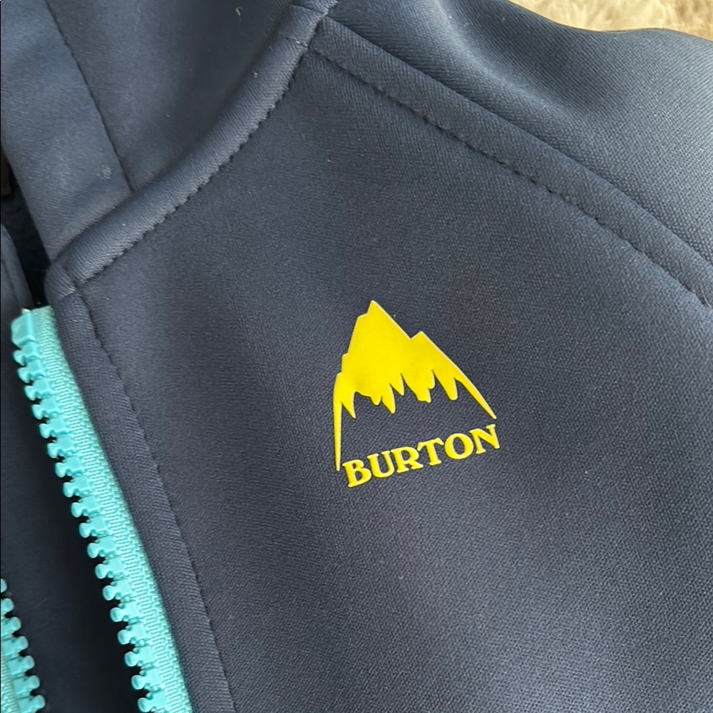 Burton Kids' Navy Bottoms with Yellow Accents